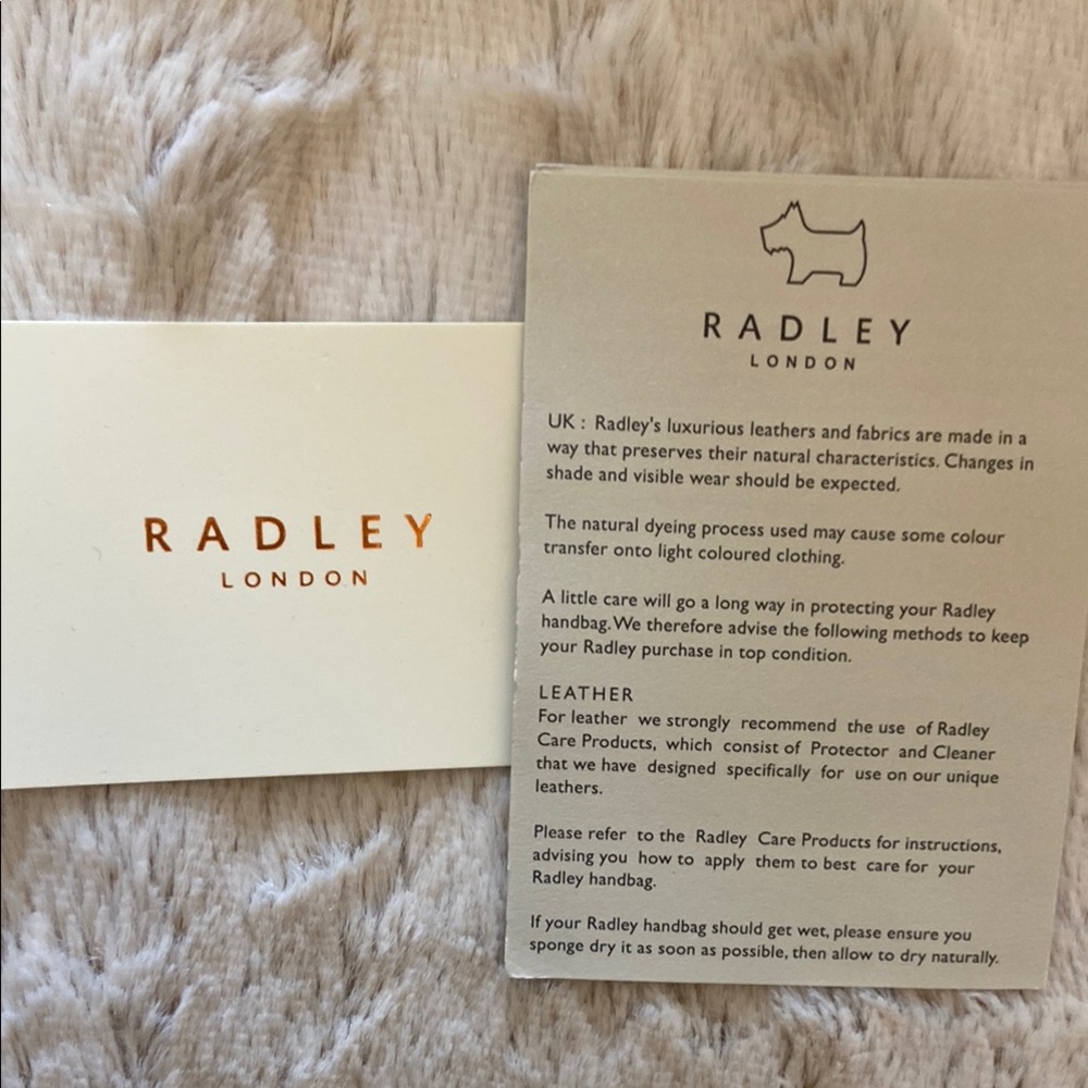 RADLEY LONDON Foresters Drive Small Caramel Crossbody Bag with Flap Closure - Picture 9 of 12